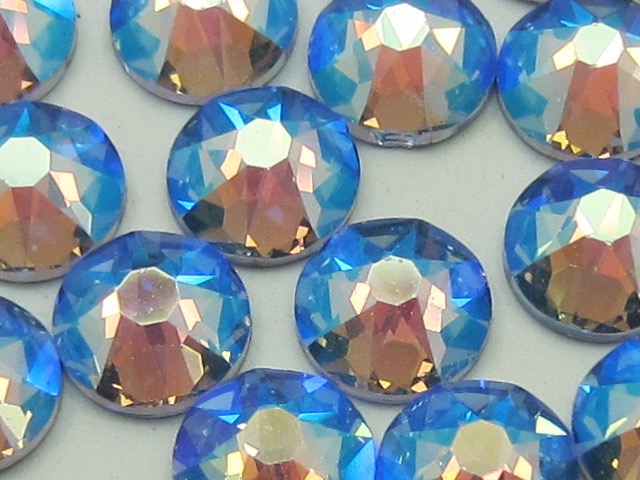 1 Goss 6ss LIGHT SAPPHIRE SHIMMER HOTFIX European Rhinestones